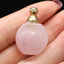 쥬얼리 제작 참 천연석 향수병 펜던트 정교한 섹션 DIY 목걸이 액세서리, 2_20x30mm