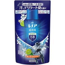 P&G 레노아 초탈취 SPORTS 항균 비즈 쿨 리프레시 향기 리필 430ml [세탁마감제], 단일
