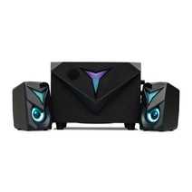 BLUEMORE BS700 2.1CH 우퍼 스피커 USB 전원 레인보우 LED 무드 등
