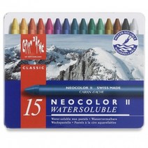 까렌다쉬 수성크레용 NEOCOLOR2 15색