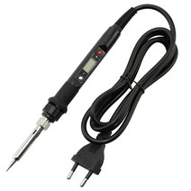 80W Electric Soldering Iron Kit Set Digital Temperature Adjustable Welding Tool Solder Tin With Ir, Set-1_220V EU Plug, 1개