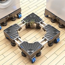 세탁기받침대 냉장고 세탁기 건조기 받침대 바퀴 이동식 Wstug 증정, 9번