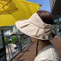 카너스 여성용 썬캡 오픈형 여름모자