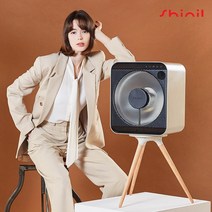 에코큐브 초고속 1구 가정용 사무실 무소음 전기 히터 하이라이터, SEH-F700HLW / 블랙