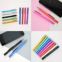 혜자컴퍼니 초 미세 정밀 터치펜 얇은 갤럭시 탭 노트 아이패드 아이폰 슬림 펜 미니 태블릿, 1개, 초미니 터치펜  핑크