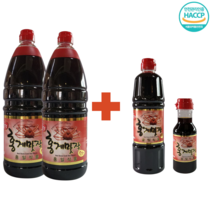 만능장 홍게 간장 1.8L 2개 레드 700ml 세트 신선, 홍게간장 레드 1.8L 2EA + 레드 700ml 세트, 1세트