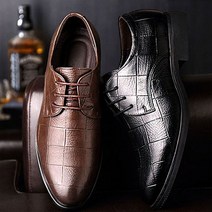 직장인 남자 출퇴근 클래식 면접 고급 더비 구두