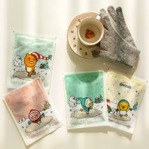 휴대용 귀여운 카카오프렌즈 분말형 핫팩, 상품선택, 라이언