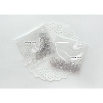 릴리패브릭 [P0000DNG] O링) 오링 마스크 재료 부자재 5mm 7mm 사이즈 원단 천, 1mm*7mm=30개