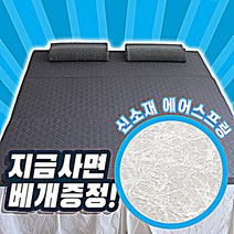 단단한 접이식 매트리스 알러지케어토퍼 (특수내장재)