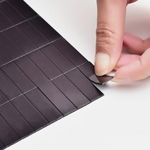 조각자석 스티커 테이프 고무자석 전단지, 사이즈