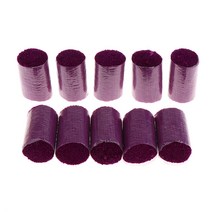 래치 후크 초보자를 위한 2X 수제 래치 후크 깔개 원사, 6cm, 아크릴 섬유, 보라색