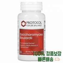유산균 프로바이오틱스 60개입 사카로마이쎄스 오가닉 이눌린 수입산