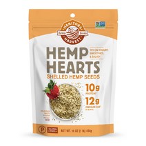 마니토바 하베스트 유기농 햄프씨드 510g organic, 1개, 454g