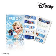 디즈니 겨울왕국 일회용 캐릭터 밴드 표준형 10매, 단품