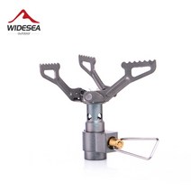 Widesea 티타늄 가스 버너 캠핑 스토브 25g 휴대용 배낭 밥솥 미니 가솔린 히터 생존 하이킹 trikking 여행, 협력사