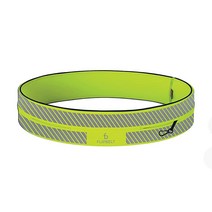 FlipBelt 미국 원천 특허 디자인. 454480, Large, Reflective Neon Yellow, Reflective Neon Yellow