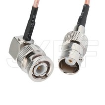 BNC 남성 여성 직각 HD-SDI 케이블 RG316 RF 동축 안테나 피그 테일 점퍼 50 Ohm 커넥터 어댑터, 06 No 6_07 50CM