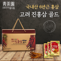 청다원홍삼 진홍삼골드 70ml*30포, 30포, 70ml