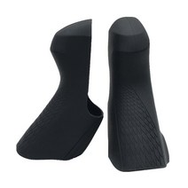 자전거 변속 기 레버 일반 도로 시프트 브레이크 커버 shimano r7000 r8000 시프터용 st-r8000 st-r7000 후드용 실리콘 브래킷, 검은 색