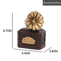 레트로 타자기 복고 빈티지 카페소품 감성 아날로그 레트로 할 오래된 크리에이티브 미니 장신구 카메라 피, 한개옵션2, 01 STYLE 1, 한개옵션1