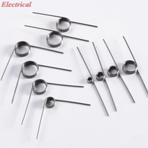 토션스프링 V타입 스프링 03-20 와이어 직경 비접촉 25MM-13MM x OD 도), 01 90 degree_02 0.4mm_04 5mm