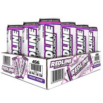 VPX Redline NOOFusion 탄산 운동 전 및 인지 향상 카페인 NOOFuel 슈퍼 크레아틴 아미노산이 함유된 스포츠 영양 에너지 드링크 30.5 x 305.5ml12