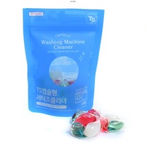 티에스 캡슬형 세탁조클리너 6개입(Washing Machine Cleaner), 단일속성, 없음