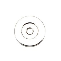 영국 COCO 턴테이블 어댑터 바이닐 레코드용 45 RPM 레코드 포노그래프 액세서리 소형 플러그인 메탈 실버