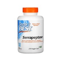 닥터스 베스트 세라펩타제 베지캡슐 270개 Serrapeptase