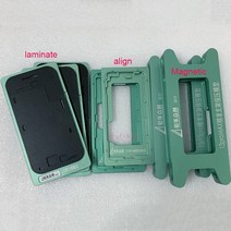휴대폰 수리도구 매직 소프트 라미네이션 금형 7 인치 lcd는 삼성 호환 가장자리 곡선 전화 화면 수리를위한 패드를 Refurbish, 한개옵션1, [08] 13mini Align