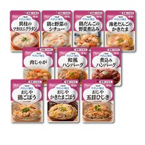 실버푸드 연화식 개호식 간병식 큐피 친절한 식단시리즈 쉽게 씹히는 레토르트식사, 고기•감자 조림 3개 묶음(e1363)