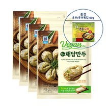 사조대림 채담만두 350gX4 비건만두 채소만두 유부60g증정, 1세트