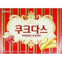 크라운 쿠크다스화이트토르테 289g x12, 단품
