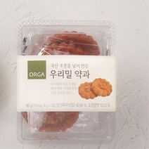 올가홀푸드 우리밀 약과, 180g, 3개