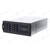 19인치 4u 랙 마운트 서버 케이스 tp4u630 8 클라우드 컴퓨팅 지원용 핫 스왑 스토리지 섀시 8bay Eatx 마더보드 630mm, 없음