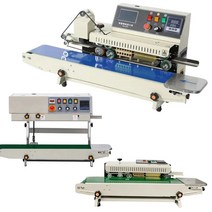 밴드실러 밴드실링기 업소용 접착기 자동 밀봉 비닐 포장기계 실링기 날짜 잉크 인쇄, FRD1800 (잉크인쇄식), 기본수평형