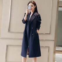 여성 바바리 코트 트렌치코트 봄아우터 오버핏 T15