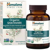 Himalaya Organic 히말라야 샤타바리 1300mg 60캡슐