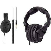 sennheiser hd 400 pro 스튜디오 믹싱 비디오 오디오 프로덕션 트위치 고화질 음악 감상을 위한 오픈 백 다이내믹 헤드폰 탈착식 18 케이블 및 ¼ 어댑터, 헤드폰 + HD 280 프로 헤드폰