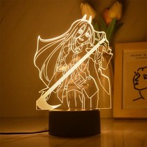 아바타 물의길 피규어 용품 전기톱 남자 포치타 덴지 3d Led 램프 침실 조명 Mange 피규어 아바타 룸 장, 04 4_01 18CM Warm white