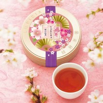 일본벚꽃차 LUPICIA2023 벚꽃 홍차 녹차, 과즙 벚꽃 홍차 50g【재고】
