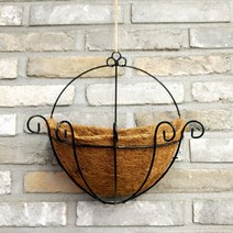 반얀플랜테리어 반달 코코넛 행잉화분