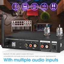 진공관앰프 블루투스앰프 미니 프리 파워 앰프 Nobsound-HiFi 관 스테레오 프리앰프 USB DAC 블루투스 5.0, 한개옵션0
