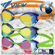 뷰 V121SAM View 수경 스와이프 안티포그, CBLOR