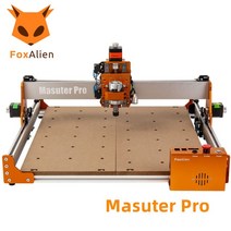 FoxAlien-CNC 라우터 기계 마스터 프로 목재 알루미늄 조각 절단 밀링을 위한 모든 금속 프레임 z축 선형 레일 드라이브, CN, Masuter Pro, 01 Masuter Pro