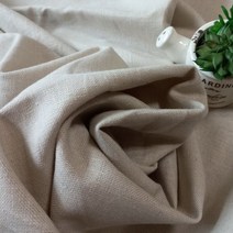 린넨자투리원단 린넨마 마스크 커튼원단 11종류 각 롤 소진시까지, #7베이지15수 44인치폭
