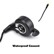 앉아서타는킥보드 좌식 전동 킥보드 전기 자전거 핑거 썸 스로틀 스쿠터 가속기 부품 키트 FT-21X 방수 24V 36V 72V 96V, [02] WX-FT21X-3PIN, 1개