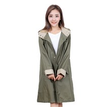 네츄럴파크 여성 트렌치 레인코트