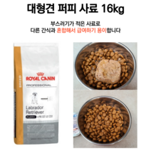 [신제품] 로얄캐닌 래브라도 주니어 퍼피 16kg 대형견 대용량 사료 생후 15개월 미만 라브라도리트리버 반려견 잘먹는 고급 사료 기호성